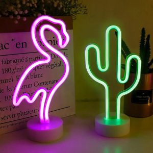 Battery/USB LED Neon Night Light Sign